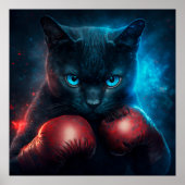 Poster Black Cat (Voorkant)