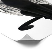 Poster Black Cat Angel ailes (Coin)