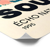 Poster Black Cat Floral Art Print French Expressionism (Coin)