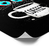 Poster Black Cat Its Fine Im Fine Everything Is Fine Funn (Coin)