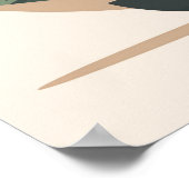 Poster Black Cat Wall Art Minimalist Cat Boho Cat  (Coin)