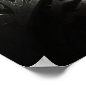 Poster Black Cat Warrior (Hoek)