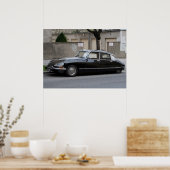 Poster Black Citroën DS (Cuisine)