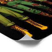 Poster Black Cowgirl Western Rodeo Melanin JunetDix Bla (Coin)