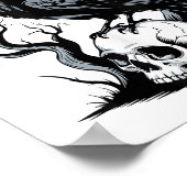 Poster Black Crow, F-caw-f Funny Black Bird (Coin)