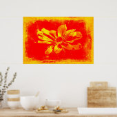 Poster Black-Eyed Susan Fleur sauvage - Art numérique (Cuisine)