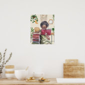 Poster Black Girls Love Reading (Cuisine)