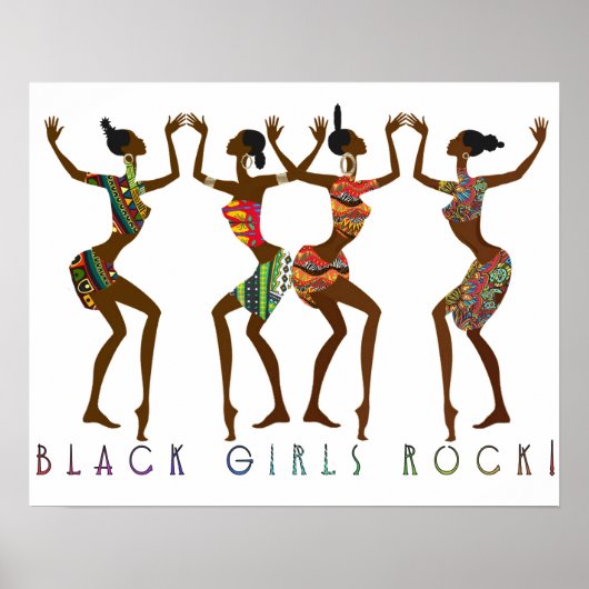Poster Black Girls Rock ! (Devant)