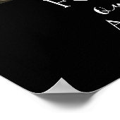 Poster Black Gold Memorial en niveaux de graisse (Coin)