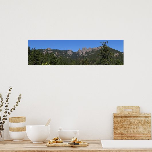 Poster Black Hills Panoramic 53 (Cuisine)