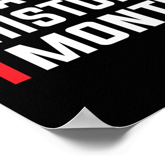 Poster Black History Month (Coin)