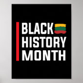 Poster Black History Month (Devant)