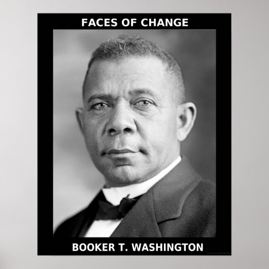 Poster Black History Month Heroes - Réservateur T. Washin (Devant)