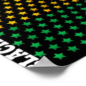 Poster Black History Month Toxine d'Afrique (Coin)