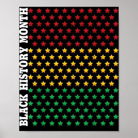 Poster Black History Month Toxine d'Afrique (Devant)