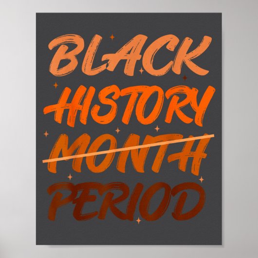 Poster Black History Period African American History Men  (Devant)