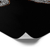 Poster black horse running (Coin)