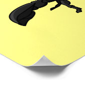 Poster Black hungry scorpion (Coin)
