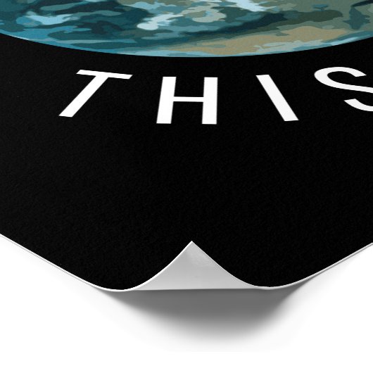 Poster Black Juste Visiting (Coin)