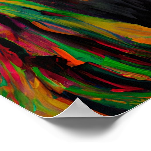 Poster Black King Melanin Homme Bruh Hommes Fils Garçon P (Coin)