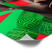 Poster Black King Melanin Homme Bruh Hommes Fils Garçon P (Coin)