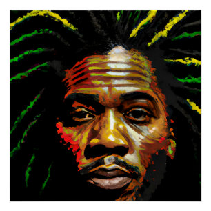Poster Black King Melanin Homme Bruh Hommes Fils Garçon P