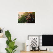 Poster Black Labrador (Bureau à domicile)