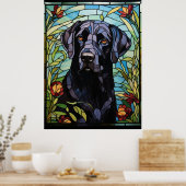Poster Black Labrador (Cuisine)
