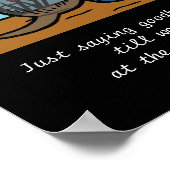 Poster Black Labrador Angel and Mom (Coin)