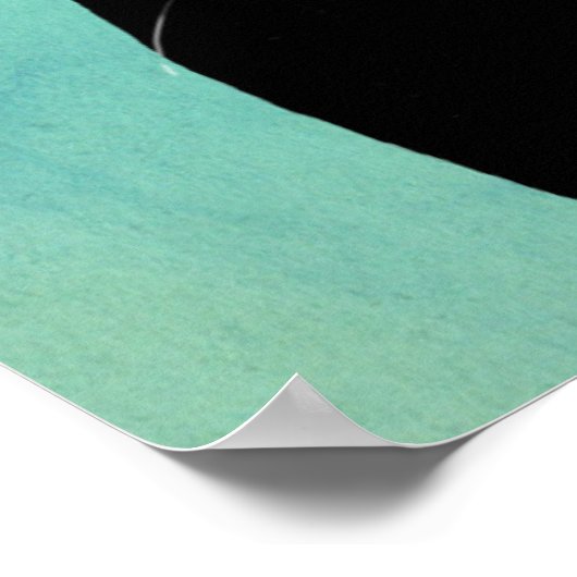 Poster Black Labrador dans le Casquette Bowler (Coin)