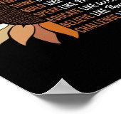 Poster Black Leader Black History Mois Dream Comme Martin (Coin)