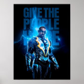 Poster Black Lightning - Donnez De L'Espoir Aux Gens (Devant)