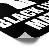 Poster Black Lives Blm Human Rights Black History Month  (Coin)