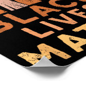 Poster Black Lives Blm Human Rights Black History Month (Coin)