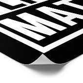 Poster Black Lives Matt BLM African American Pride (Coin)