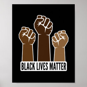 Poster Black lives matter Art Print