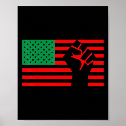 Poster Black Lives Problem Pan African American Union Fla (Devant)