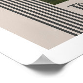 Poster Black Lombard Lines Arch Custom Photo Art Print (Coin)