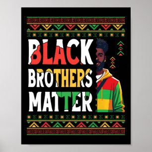 Poster Black Man Black Brothers Problème African Pride Ra