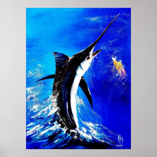 Poster Black Marlin "Black Attack" (Devant)