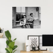 Poster Black Men Jouant de la guitare, 1902 (Bureau à domicile)