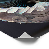 Poster 'Black Mermaid 4' (Coin)