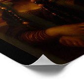 Poster Black Mona Lisa Afro African American Melanin Blac (Coin)