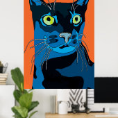 Poster Black Pantha, (Bureau à domicile)