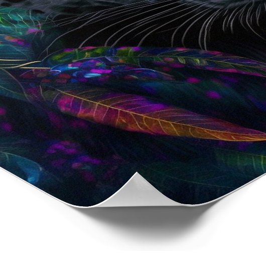 Poster Black Panther Mur Art Digital Wall Art Imprimer (Coin)