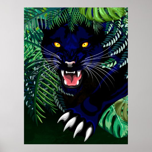 Poster Black Panther Spirit of the Jungle (Devant)