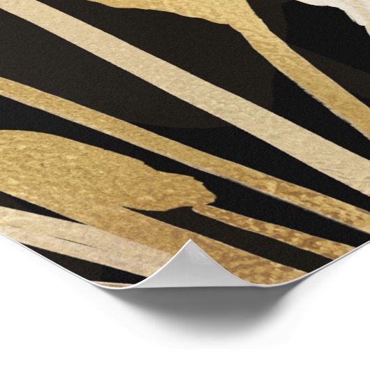 Poster Black Pattern (Coin)