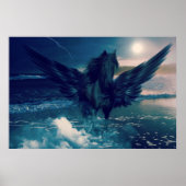 Poster Black Pegasus Emerging (Devant)