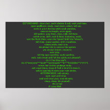 Black Perl Poem (Larry Wall)
