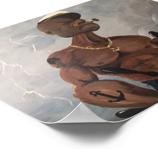 Poster "Black Popeye" (Coin)